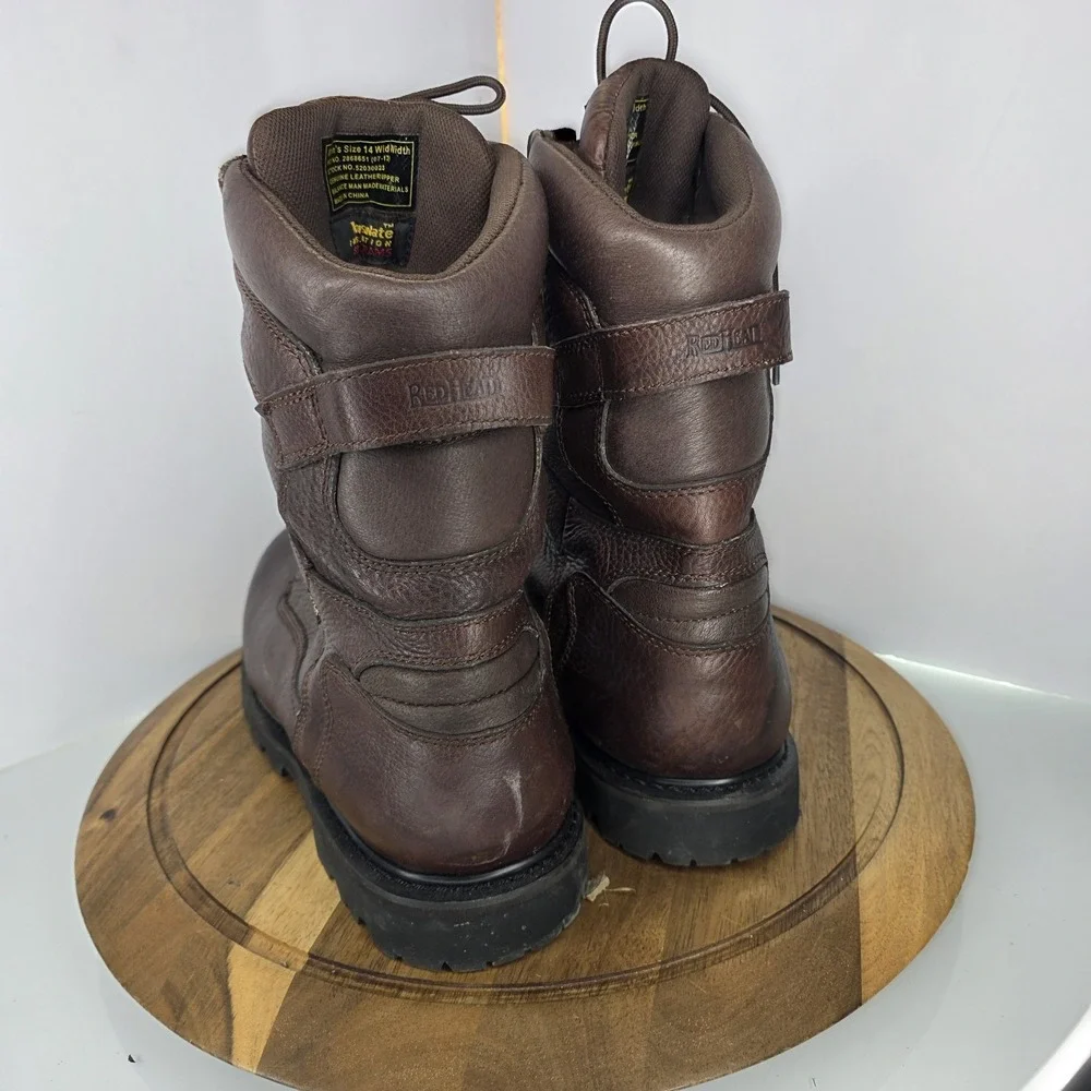 Red Head Treestand II Leather Boots Gore-tex 800 Thinsulate Waterproof 14 Wide